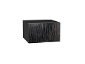 Шкаф верхний горизонтальный глубокий Валерия-М (358х600х574) graphite/Черный металлик дождь