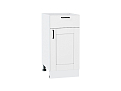 Шкаф нижний с 1-ой дверцей и ящиком Лофт (816х400х478) Белый/super white