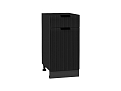 Шкаф нижний с 1-ой дверцей и ящиком Евро Лайн (816х400х478) graphite/Антрацит