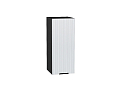 Шкаф верхний с 1-ой дверцей Евро Лайн (716х300х318) graphite/Белый
