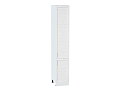 Шкаф пенал с 2-мя дверцами Сканди (2336х400х576) Белый/white softwood