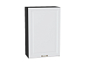 Шкаф верхний с 1-ой дверцей Ницца (920х600х318) graphite/Белый