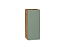Шкаф верхний с 1-ой дверцей Фьюжн (716х300х320) Дуб Вотан/Silky Mint
