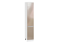 Шкаф пенал с 2-мя дверцами Фьюжн 400Н (для верхних шкафов высотой 920) (2336х400) Белый/gallant