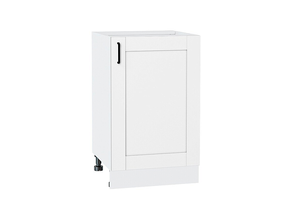 Шкаф нижний с 1-ой дверцей Лофт (816х500х480) Белый/super white
