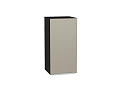 Шкаф верхний с 1-ой дверцей Фьюжн (716х350х320) graphite/silky grey
