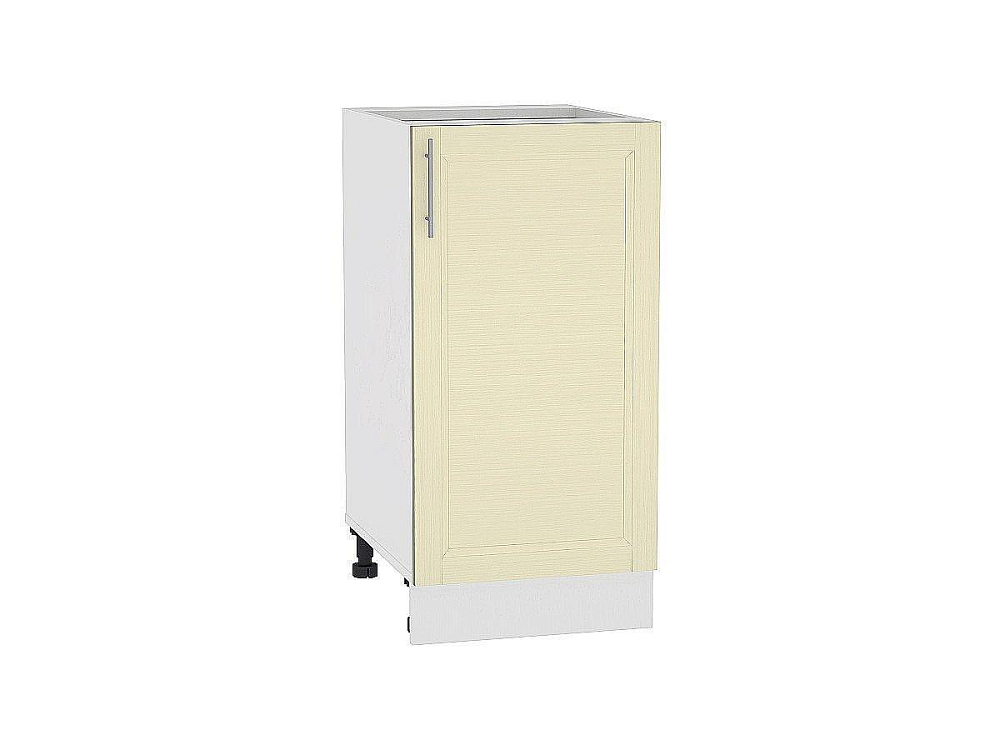 Шкаф нижний с 1-ой дверцей Сканди (816х400х480) Белый/ivory wood