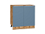 Шкаф нижний с 2-мя дверцами Фьюжн (816х800х480) Дуб Вотан/Silky Blue