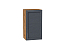 Шкаф верхний с 1-ой дверцей Сканди (716х400х320) Дуб Вотан/Graphite Softwood