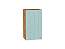 Шкаф верхний с 1-ой дверцей Прованс (716х400х318) Дуб Вотан/Голубой