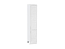 Шкаф пенал с 2-мя дверцами Сканди (2132х400х576) Белый/White Softwood