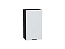 Шкаф верхний с 1-ой дверцей Евро (716х400х318) Graphite/Белый