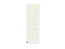 Шкаф пенал с 2-мя дверцами Терра (2132х600х574) Белый/Ваниль софт