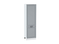 Шкаф пенал с 2-мя дверцами Ницца 600 (для верхних шкафов высотой 720) (2132х600) Белый/magnum
