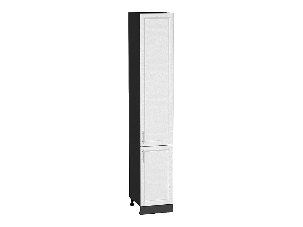 Шкаф пенал с 2-мя дверцами Сканди (2336х400х576) graphite/white softwood
