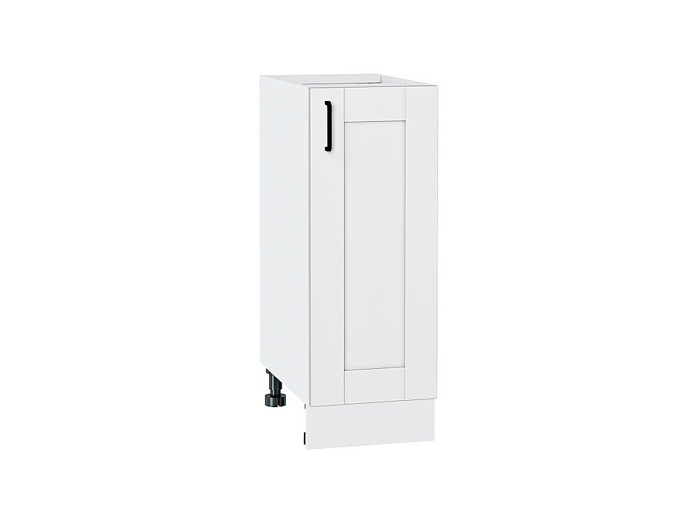 Шкаф нижний с 1-ой дверцей Лофт (816х300х480) Белый/super white