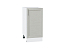 Шкаф нижний с 1-ой дверцей Сканди (816х400х480) Белый/Cappuccino Softwood