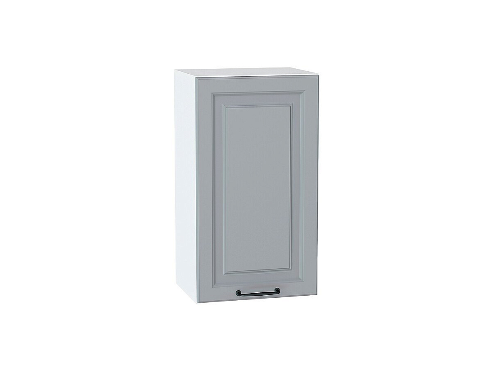 Шкаф верхний с 1-ой дверцей Ницца (716х400х318) Белый/magnum