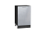 Шкаф нижний с 1-ой дверцей Валерия-М (816х500х478) Graphite/Серый металлик дождь светлый