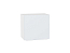 Шкаф верхний горизонтальный Фьюжн (460х500х318) Белый/Silky White