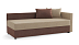 Мальта М / диван - кровать (жаккард тесла крем / жаккард тесла шоколад)