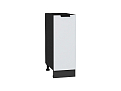 Шкаф нижний с 1-ой дверцей Евро (816х300х478) graphite/Белый