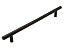 Ручка рейлинг мебельная SIMBOL (284х12х32) Брашированная античная медь