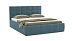 Кровать "Диана" 1600 (Н=1010мм) с подъемным мех. (жаккард тесла деним)