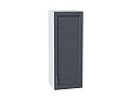 Шкаф верхний с 1-ой дверцей Сканди (920х350х320) Белый/graphite softwood