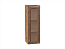 Шкаф верхний с 1-ой остекленной дверцей Шале (920х300х320) Дуб Вотан/Brown Dreamline