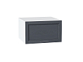 Шкаф верхний горизонтальный с увеличенной глубиной Сканди (358х600х576) Белый/graphite softwood