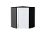 Шкаф верхний угловой Сканди (716х600х600) Graphite/White Softwood