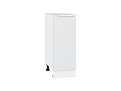 Шкаф нижний с 1-ой дверцей Фьюжн (816х300х480) Белый/silky white