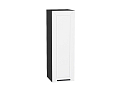 Шкаф верхний с 1-ой дверцей Глетчер (920х300х318) graphite/Айленд Силк