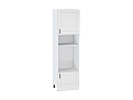 Шкаф пенал с 1-ой дверцей и ящиком под технику Лофт (2132х600х576) Белый/super white