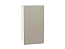 Шкаф верхний с 1-ой дверцей Фьюжн (920х500х320) Белый/Silky Grey