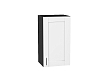 Шкаф верхний с 1-ой дверцей Лофт (716х400х320) graphite/super white
