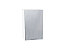 Шкаф верхний с 1-ой дверцей Валерия-М (716х450х318) Белый/Серый металлик дождь светлый