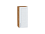 Шкаф верхний с 1-ой дверцей Сканди (716х300х320) Дуб Вотан/White Softwood