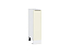 Шкаф нижний бутылочница Терра (816х200х478) Белый/Ваниль софт
