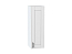 Шкаф верхний с 1-ой дверцей Лофт (920х300х320) Белый/Super White