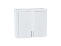 Шкаф верхний с 2-мя дверцами Сканди (716х800х318) Белый/white softwood
