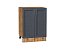 Шкаф нижний с 2-мя дверцами Сканди (816х600х480) Дуб Вотан/Graphite Softwood