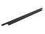 Ручка торцевая мебельная Т-2 (596х15х40) Матовый черный