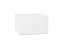 Шкаф верхний горизонтальный глубокий Фьюжн (358х600х576) Белый/Silky White