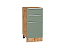 Шкаф нижний с 3-мя ящиками Фьюжн (816х400х480) Дуб Вотан/Silky Mint