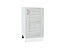 Шкаф нижний с 1-ой дверцей Лофт (816х450х480) Белый/Nordic Oak
