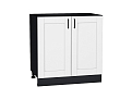 Шкаф нижний с 2-мя дверцами Лофт (816х800х480) graphite/super white
