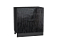 Шкаф нижний с 3-мя ящиками Валерия-М (816х800х478) Graphite/Черный металлик дождь